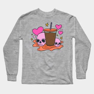 Skulls and Iced Coffee (2024) Long Sleeve T-Shirt